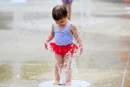 Making a little splash